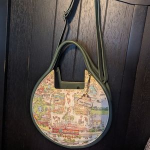 Disney Crossbody Bag Walt Disney World 50th Anniversary - Map
